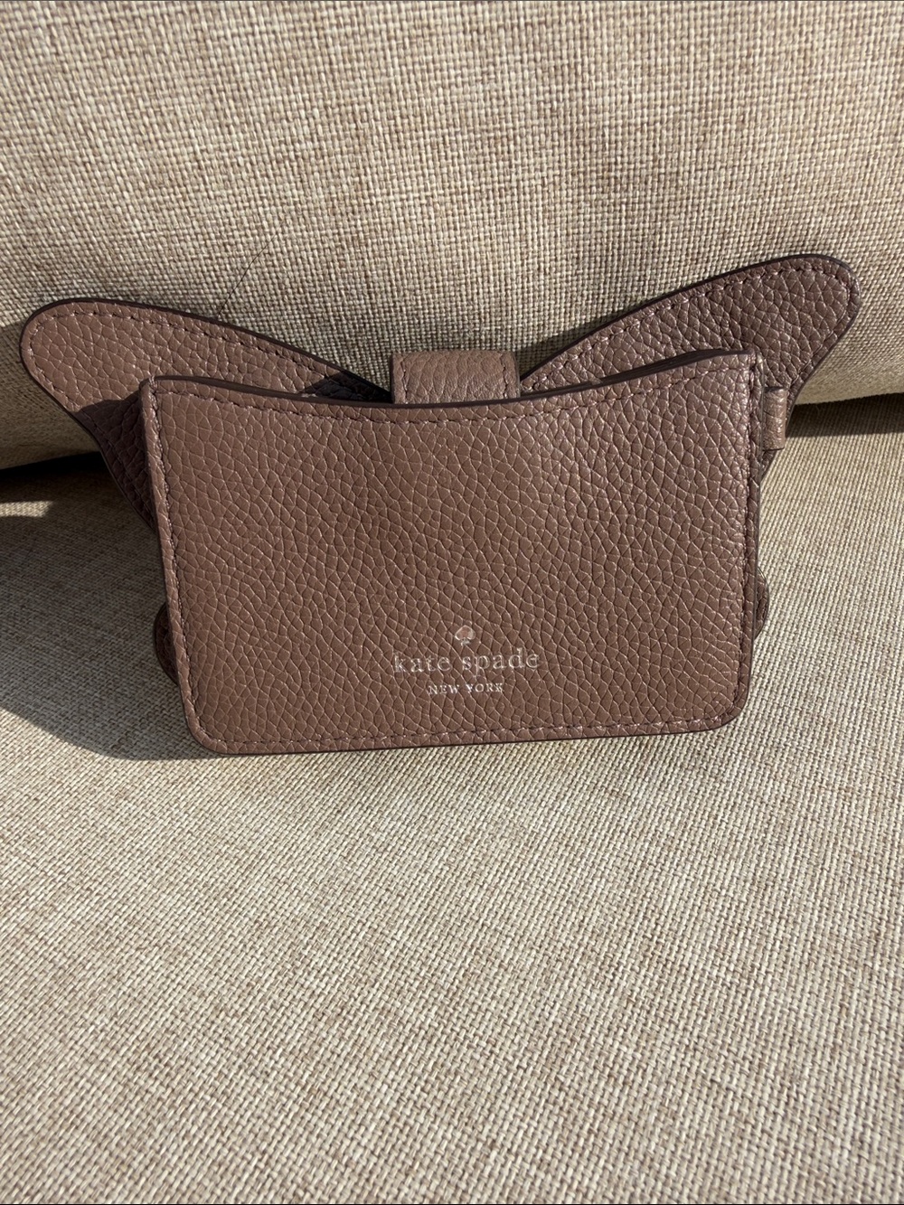 Kate Spade Butterfly Leather Card Holder EUC - Picture 2 of 5